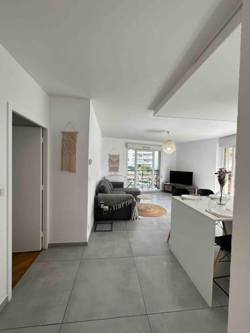 Charmant T3 Moderne Climatise Villeurbanne Buitenkant foto